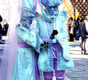 Kostüme-Masken-Show Venedig 2011