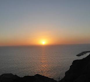 Wunderschöner Sonnenuntergang