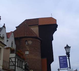 Brama Żuraw od strony Bramy Zielonej