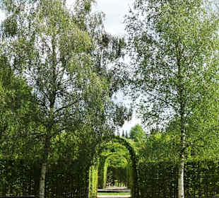 Spaziergang durch den Schlosspark Fantaisie