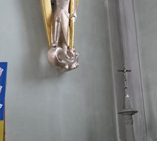 Die katholische Pfarrkirche von Eltmann