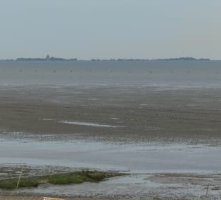 Blick zur Insel Neuwerk