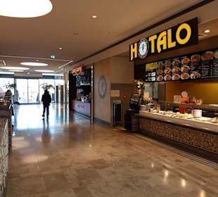 Hinten Ausgang zur Kanalpromenade