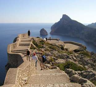 Kap Formentor - "Obras Publicas" - erster Halt