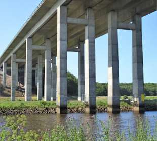 Impressionen von der Huntebrücke