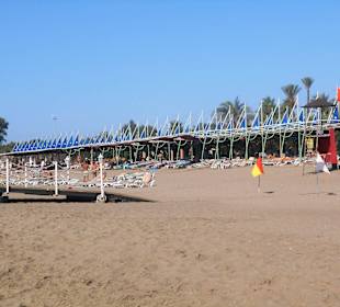 Am Strand von Belek