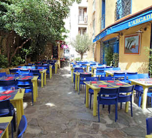 Terrassencharme im Restaurant l'Arcade