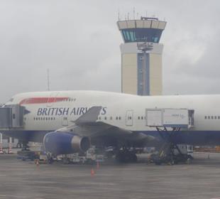 British Airways vor dem Tower
