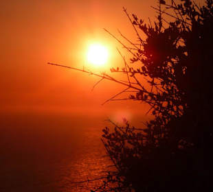 Sonnenuntergang in Keri