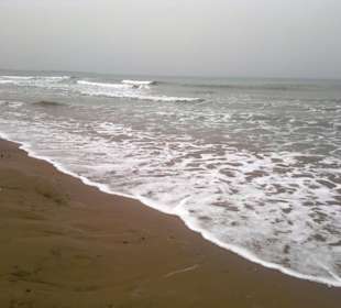 Strandpromenade im März