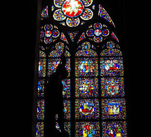 Витражи Нотр-Дама