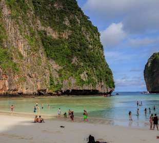Maya Bay - kurz vor der Schließung der Bucht 