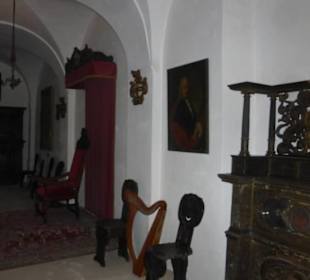 Der Fürstensaal auf Burg Meersburg