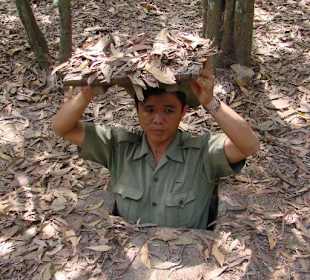 Tunnelsystem in Cu Chi