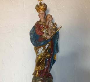 Mutter Maria in der 14-Nothelfer-Kapelle
