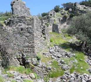 Ruinen auf der Nikolaus-Insel