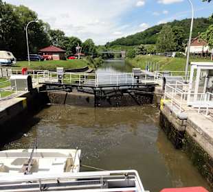 In der Schleusenkammer