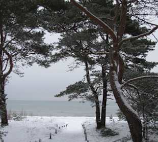 Winterlandschaft in Binz