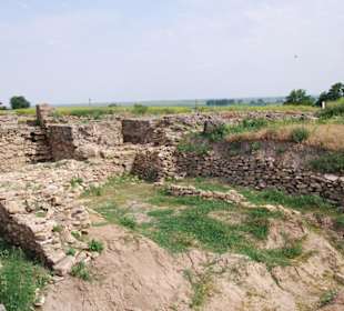 Вид на руины Танаиса.