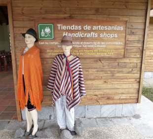 Hier konnte man Andenken kaufen