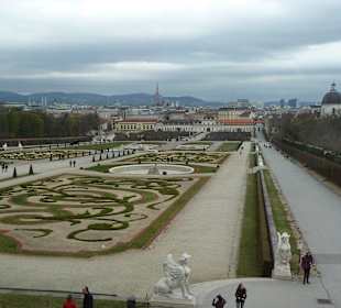 Belvedere mit Blick über die Stadt