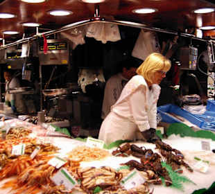 La Boqueria am Ramblas