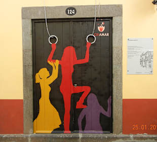 Alte Türen als Kunstobjekt