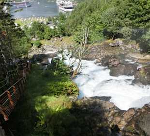 Wasserfall Hellesylt