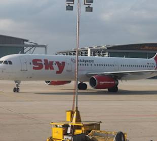 Unser Flieger nach Hause