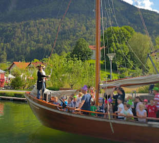 Piratenfahrt auf dem Alpsee