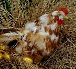Osterbrunnen in Großgeschaidt