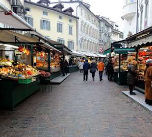 Ein Bummel über den Obstmarkt Bozen