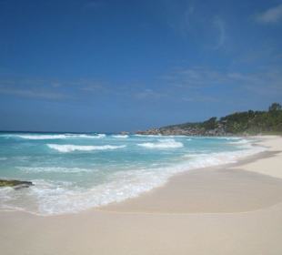 Schönster Strand auf La Digue