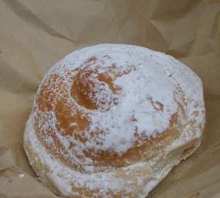 Lecker: Ensaimada von der Bäckerei Forn des Teatre