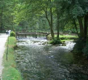 Die Quelle des Flusses Bosna in Sarajevo.