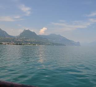 Auf dem Garda See