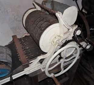 Spekulatiusmaschine im Dorfmuseum