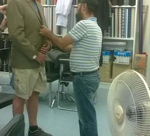 Busy with fitting at monty the tailor khaolak