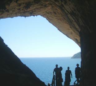 Der Höhlenausgang