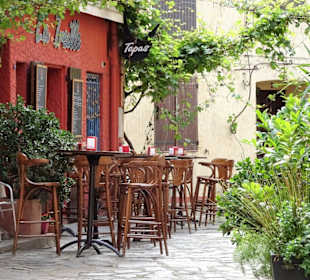 Außenansicht des Restaurants La Treille