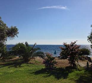 Strandabschnitt in Psakoudia/Chalkidiki