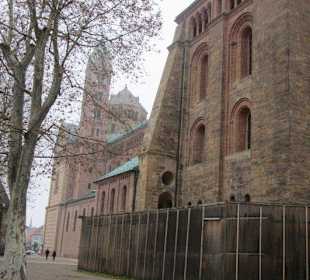 Aussenansicht DOM zu Speyer