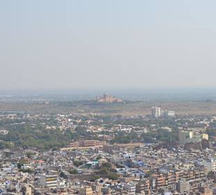 Widok na niebieski Jodhpur