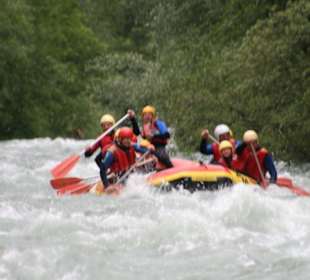 Rafting auf der Mölln in Östereich
