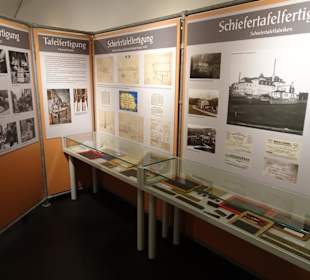 Ausstellungsbereich der Tafelproduktion