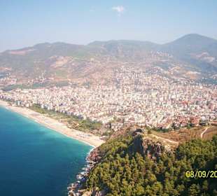 Traumhafter Ausblick in Alanya-sehr sehenswert