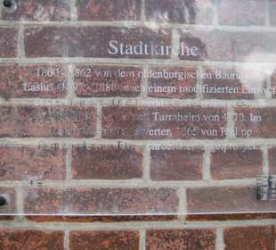 Infotafel zur Kirche