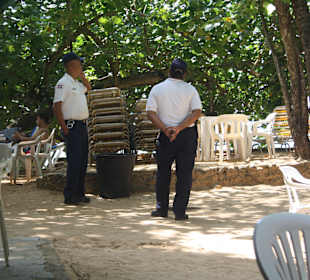 Politur am Sosua Beach