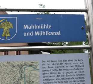 Mahlmühle und Mühlkanal