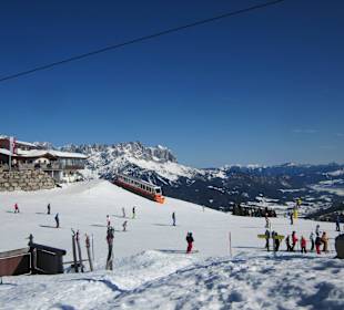 Traumkulisse Wilder Kaiser bei "Kaiserwetter"